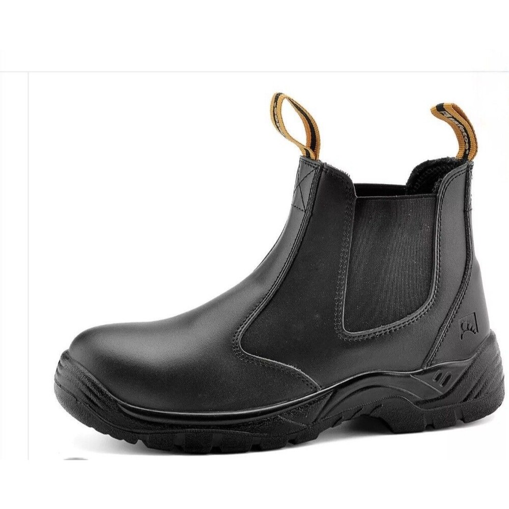 Safetoe Men Safety Shoes Steel Toe Work Boots Water Resistant size 10